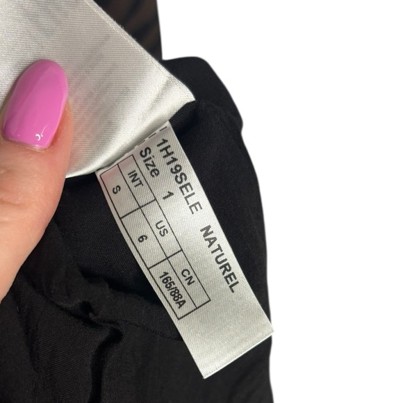 BA&SH Selena Zebra Print High Low Maxi Dress Size Small - Picture 12 of 16